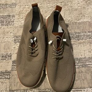 Theodore Willow Urban Men's Khaki Mesh Sneakers